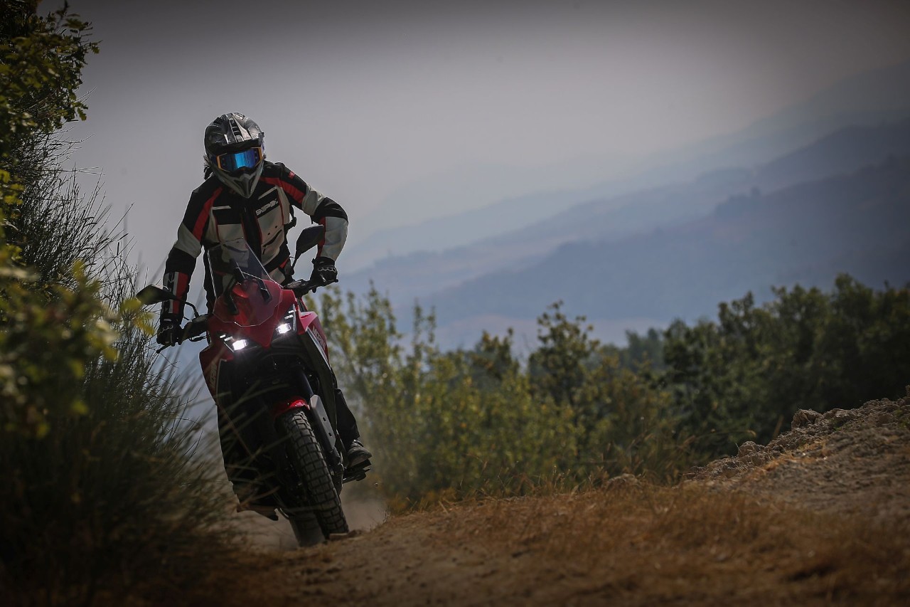 Moto Morini X-Cape: punto di FUGA